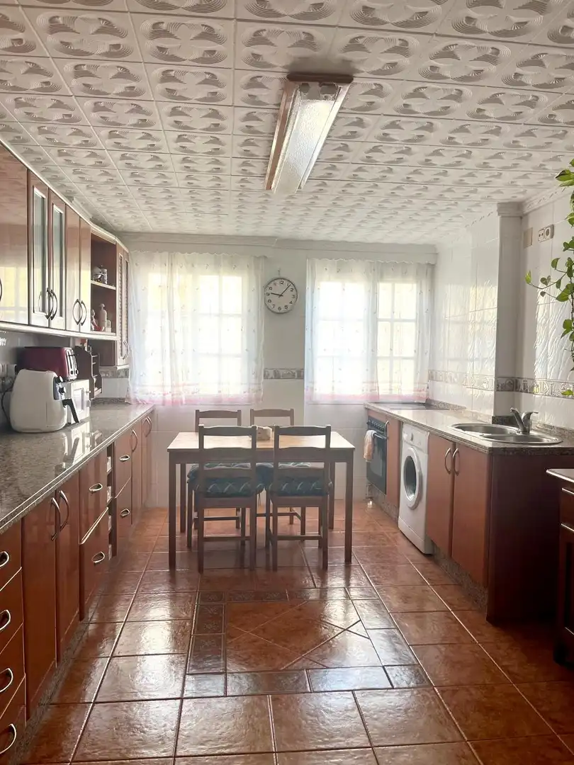 Kitchen of Flat for sale in Málaga  with Terrace and Furnished