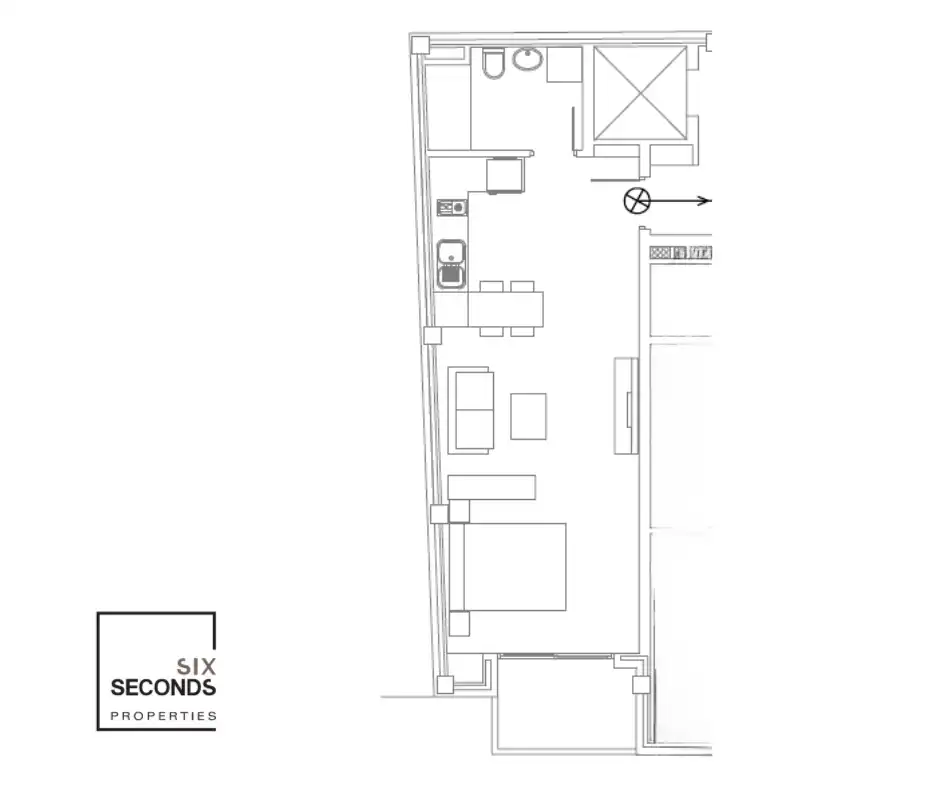 Apartamento en venta en Pueblo