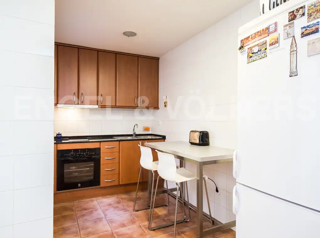 Kitchen of Flat for sale in Barcelona  with Heating