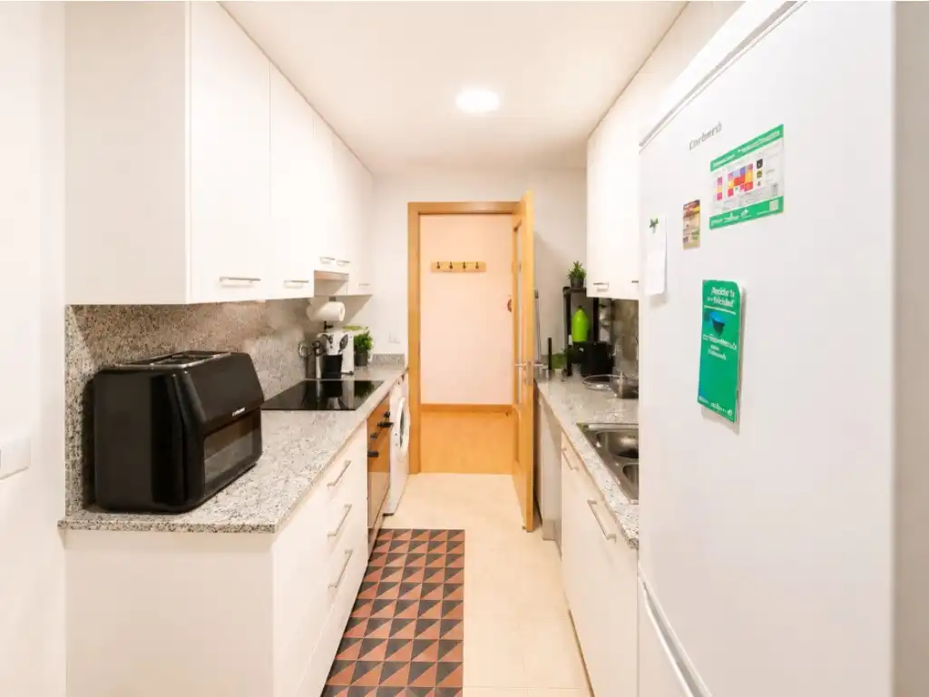 Kitchen of Flat for sale in El Vendrell  with Heating, Private garden and Oven