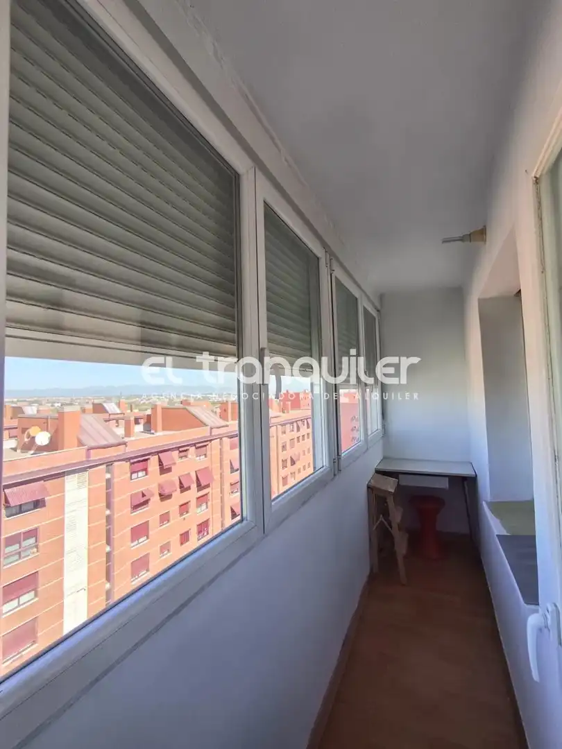Bedroom of Flat for rent in Madrid  with Terrace and Furnished