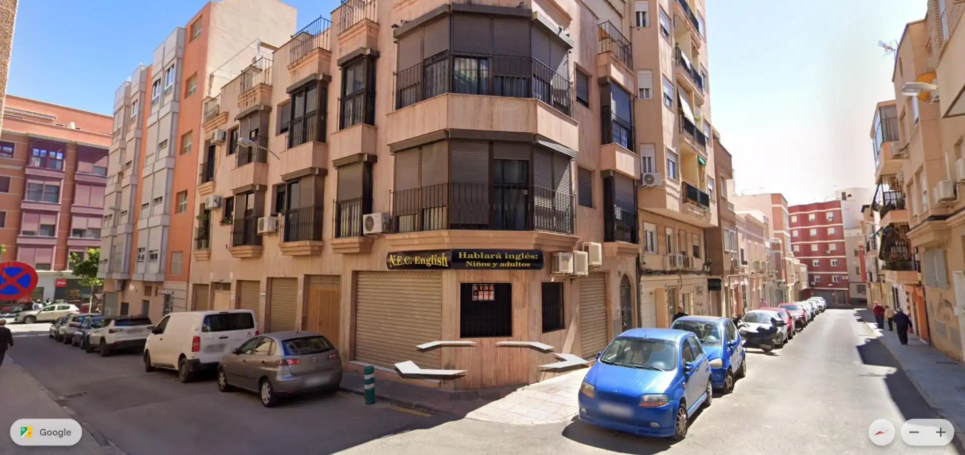 Vista exterior de Apartament de lloguer en Almería amb Moblat i Balcó
