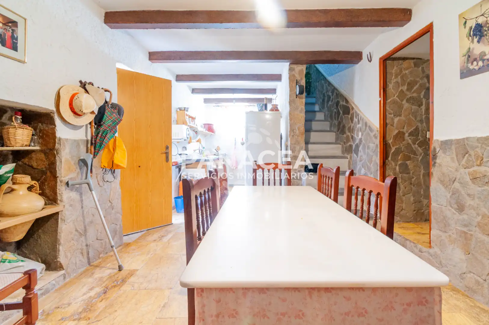 Küche von Haus oder Chalet zum Verkauf in Chercos mit Privatgarten, Möbliert und Ofen