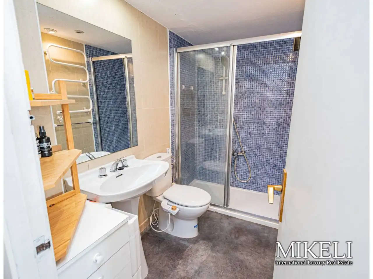 Badezimmer von Wohnung zum Verkauf in Santander mit Heizung, Parkett und Terrasse