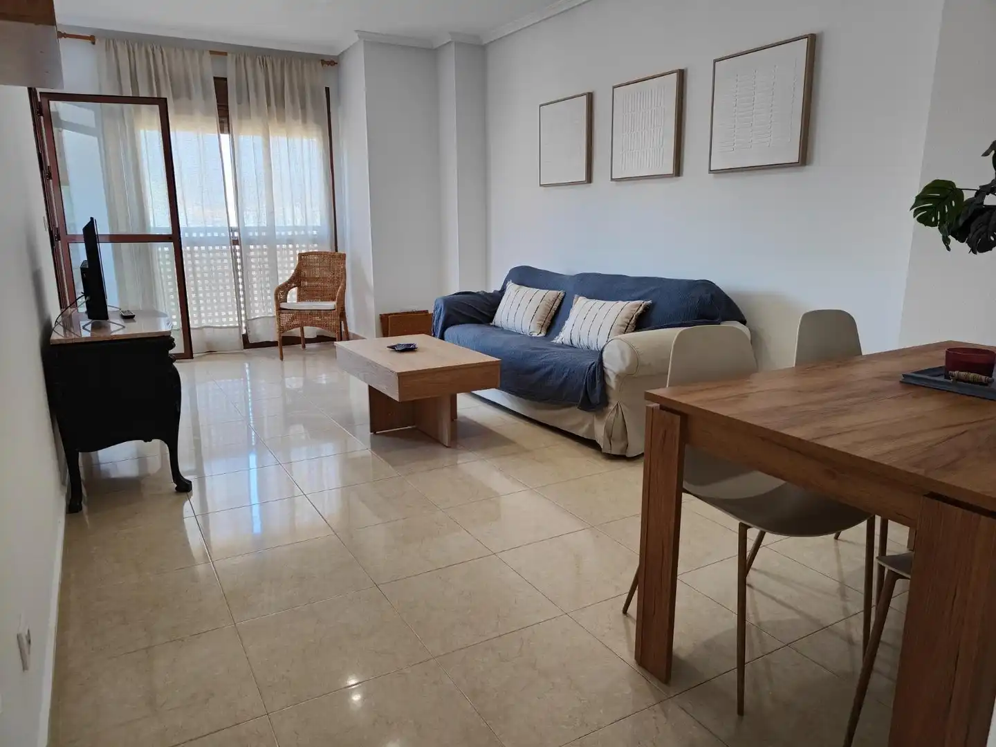Living room of Apartments for rent in San Pedro del Pinatar  with Air Conditioner, Swimming Pool and Furnished