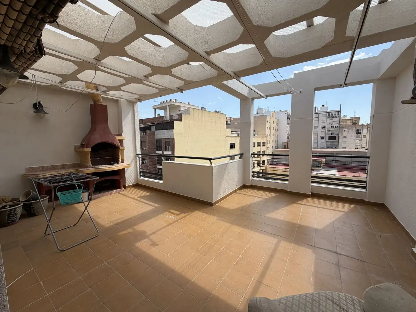 Terraza de Ático de alquiler en Orihuela con Aire acondicionado, Calefacción y Terraza