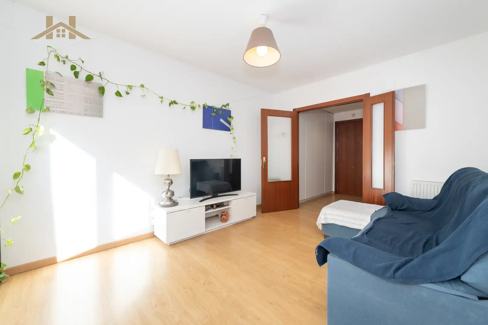 Sala de estar de Piso en venta en Madrid con Calefacción, Jardín privado y Terraza