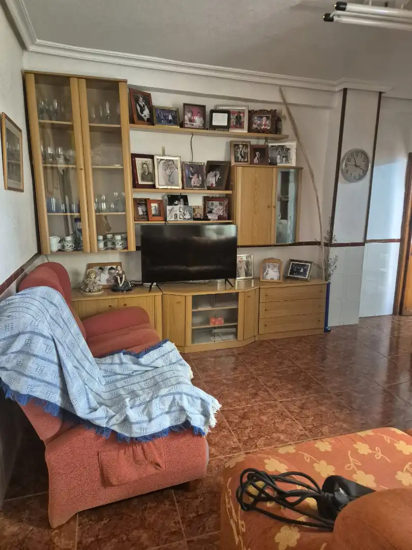 Sala de estar de Casa o chalet en venta en Las Torres de Cotillas con Aire acondicionado, Terraza y Amueblado