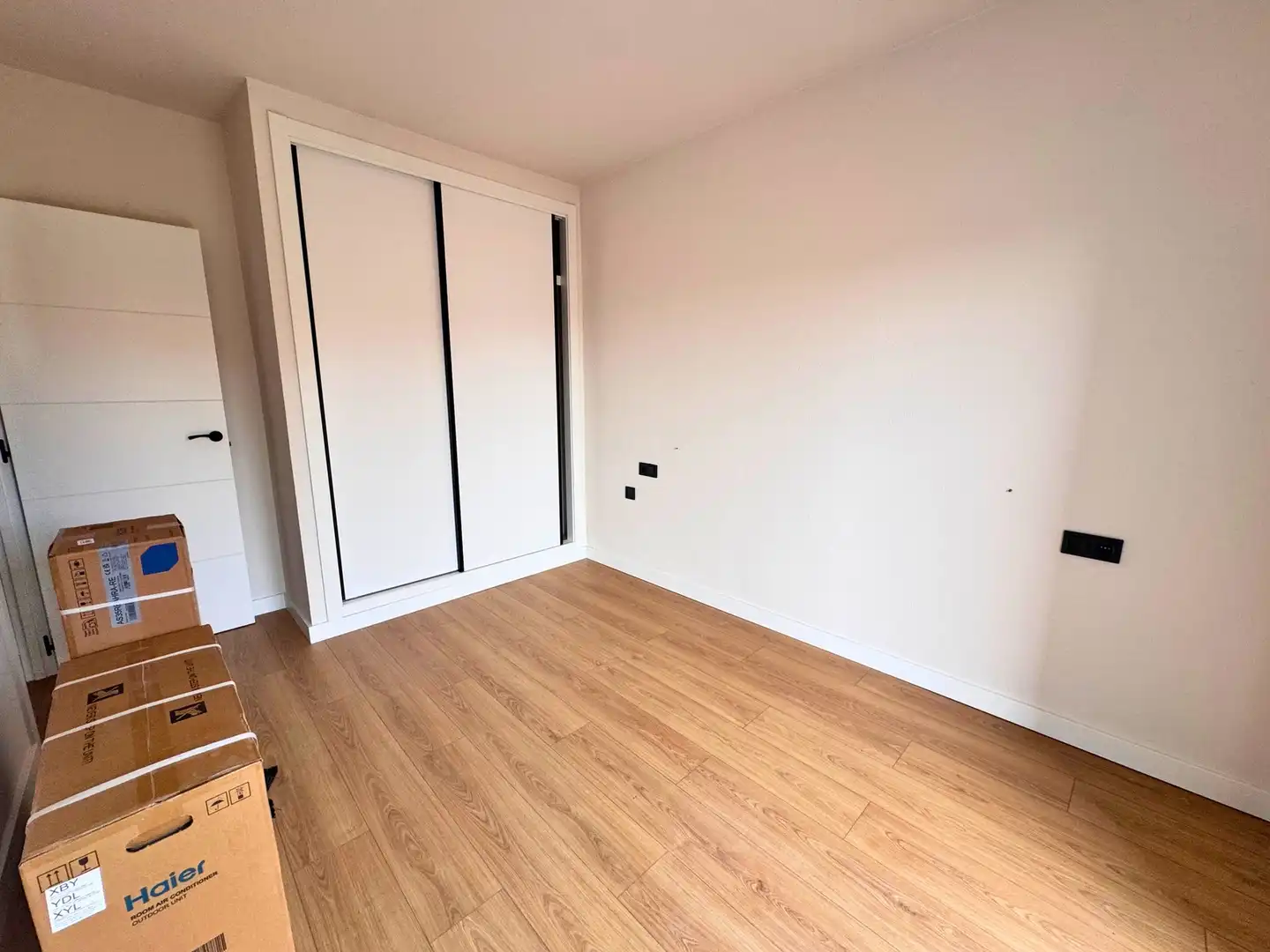 Bedroom of Flat for rent in Murcia  with Air Conditioner, Heating and Parquet flooring