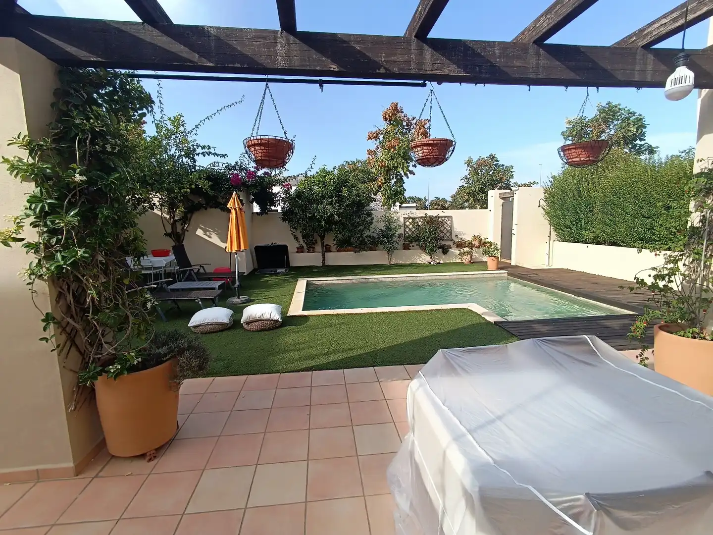 Terraza de Casa adosada en venta en Puerto Real con Aire acondicionado, Jardín privado y Parquet