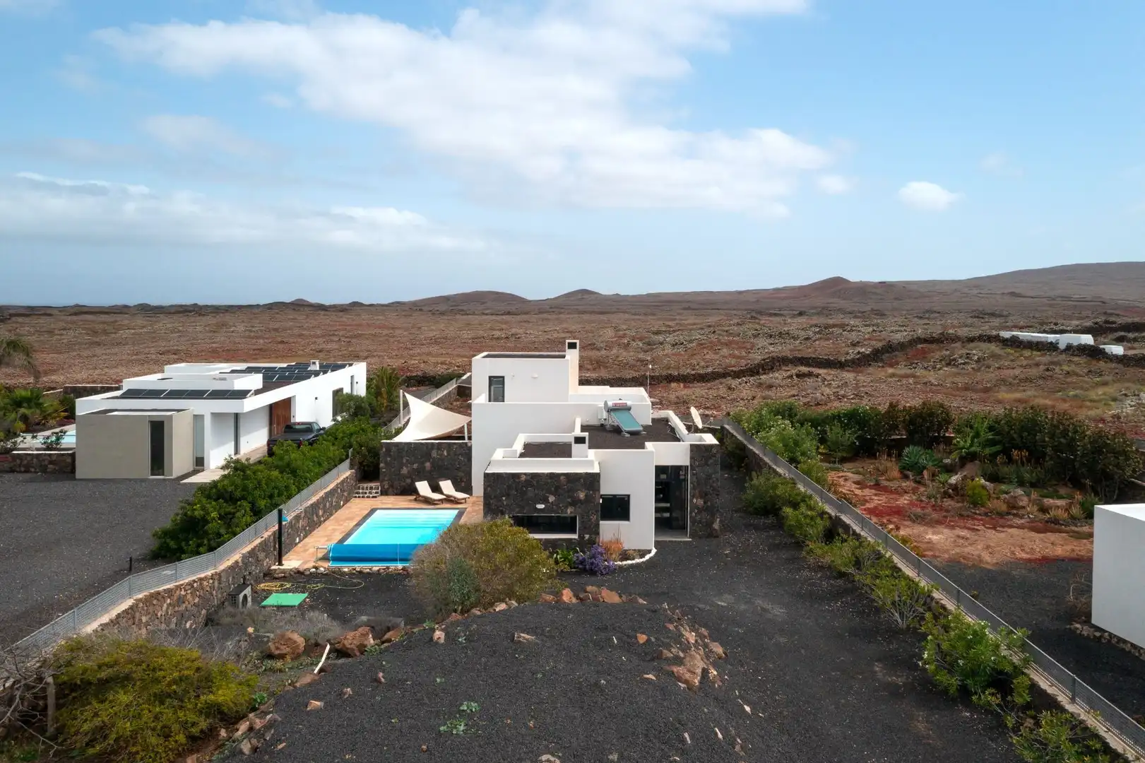 Vista exterior de Casa o chalet en venta en La Oliva con Jardín privado, Terraza y Trastero