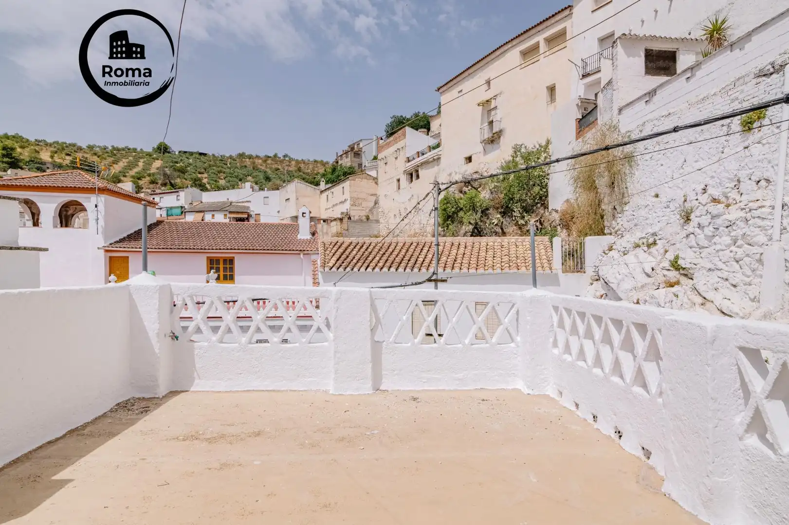 Vista exterior de Casa o chalet en venta en Colomera con Terraza y Amueblado