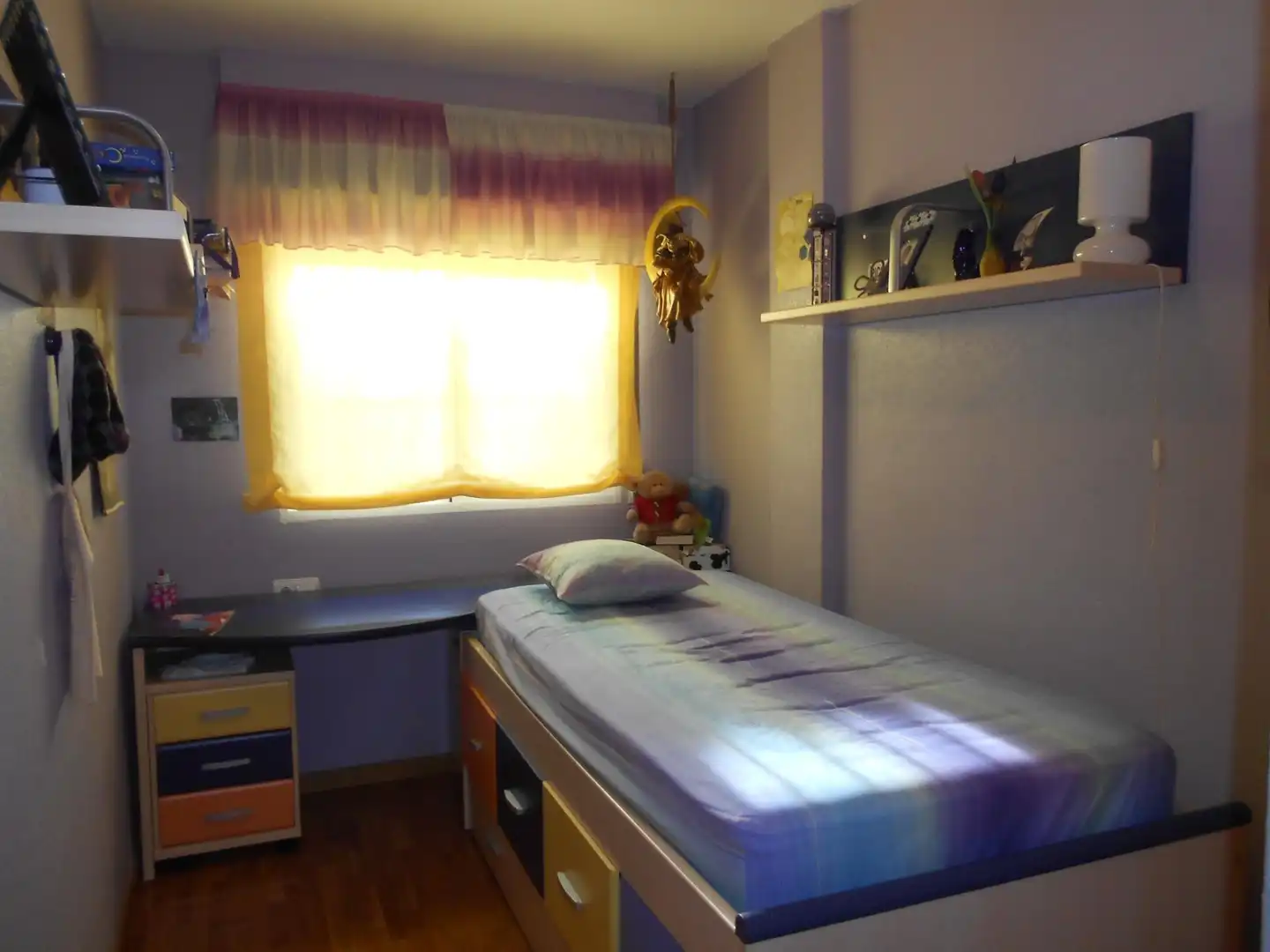 Schlafzimmer von Einfamilien-Reihenhaus zum Verkauf in Murcia mit Klimaanlage, Heizung und Privatgarten