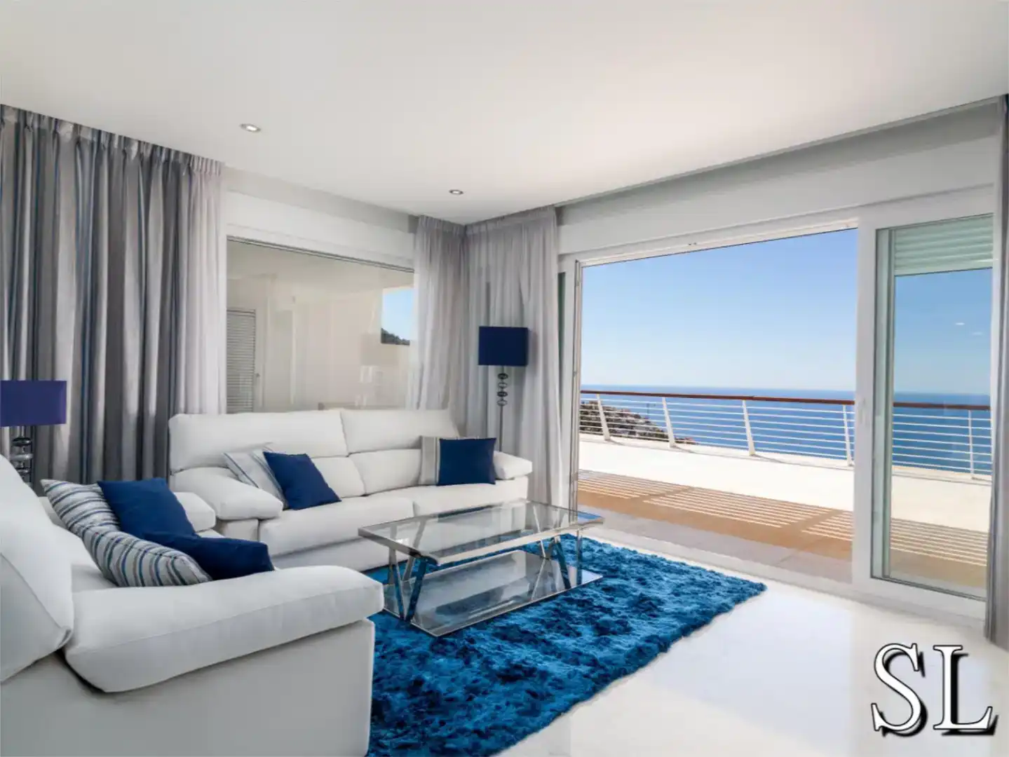 Living room of Flat for sale in Altea  with Air Conditioner and Swimming Pool
