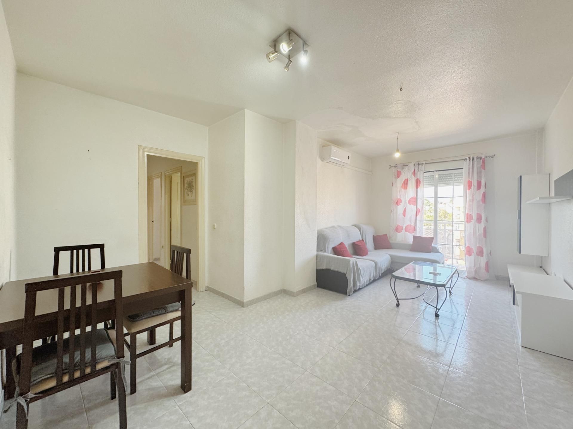 Bedroom of Flat for sale in  Almería Capital  with Air Conditioner, Heating and Balcony
