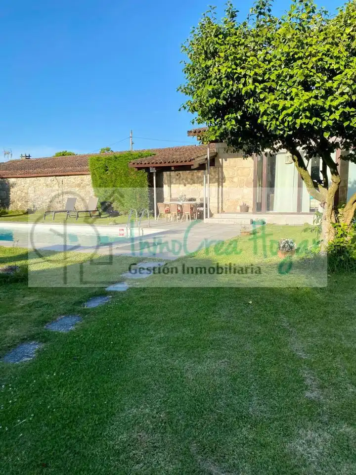 Jardín de Casa o chalet en venta en Tomiño con Calefacción, Jardín privado y Terraza
