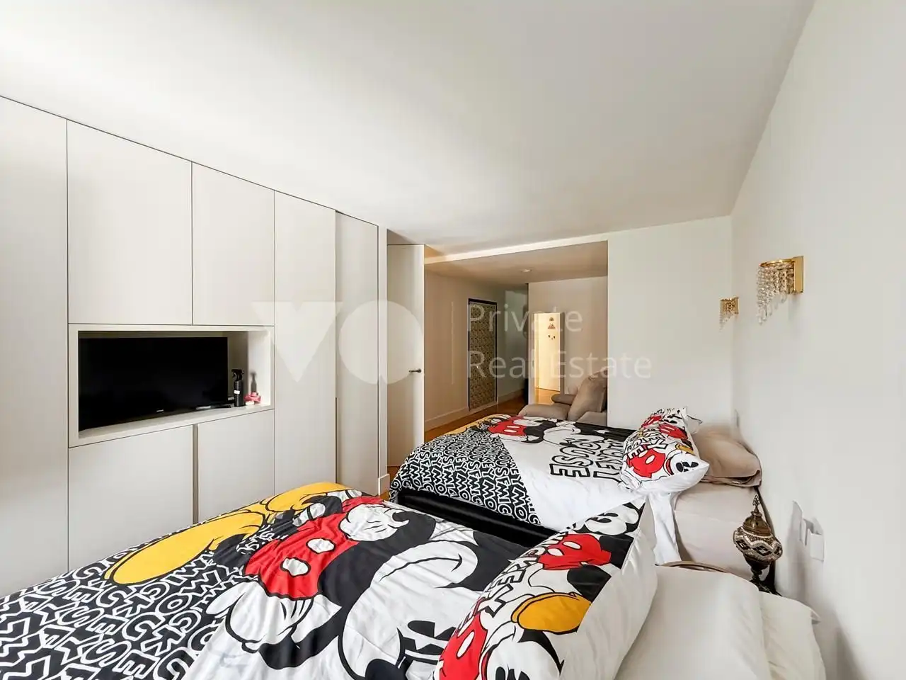 Bedroom of Houses for sale in Villanueva de la Cañada  with Air Conditioner, Heating and Private garden