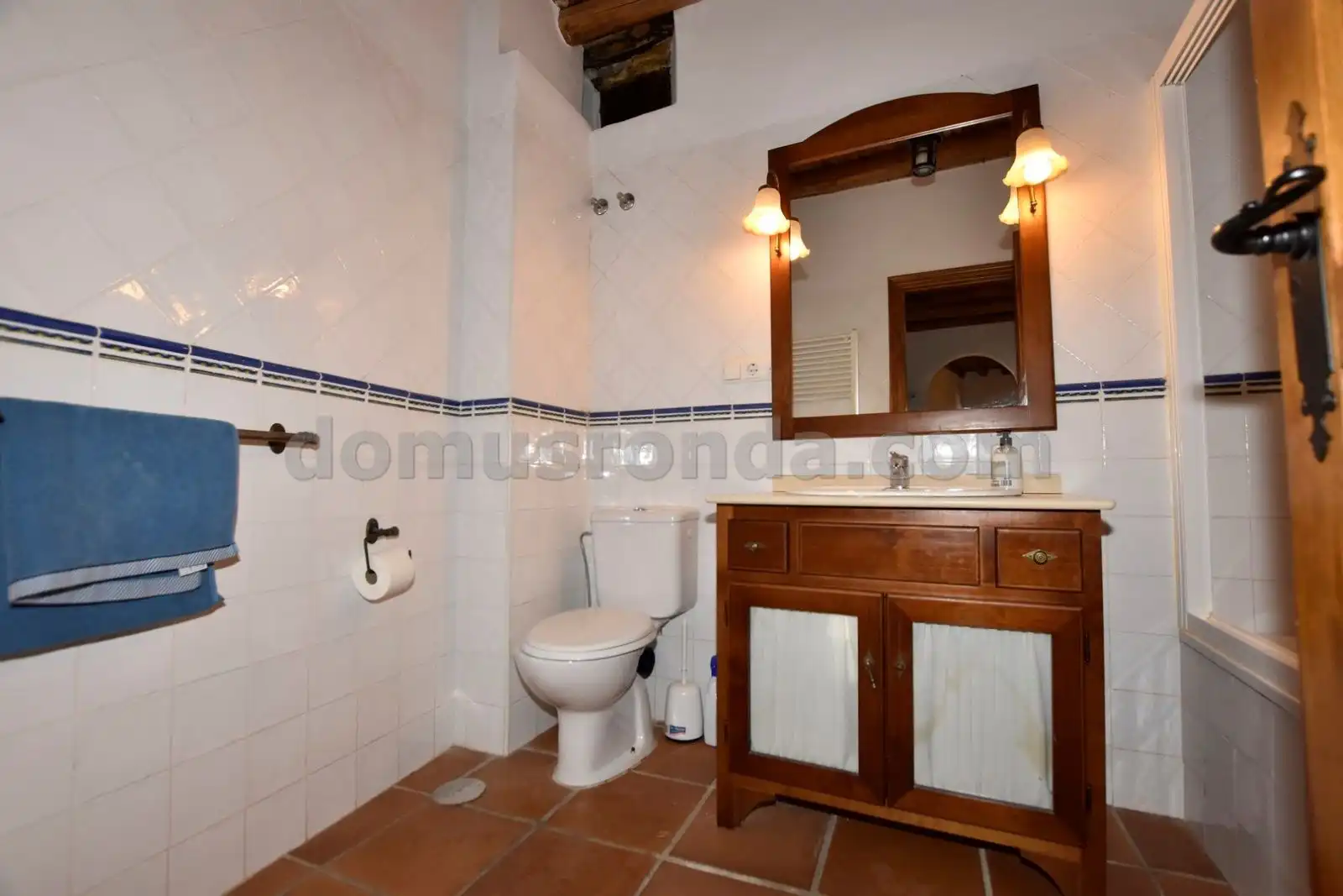 Baño de Casa o chalet en venta en Alpandeire con Calefacción, Terraza y Piscina