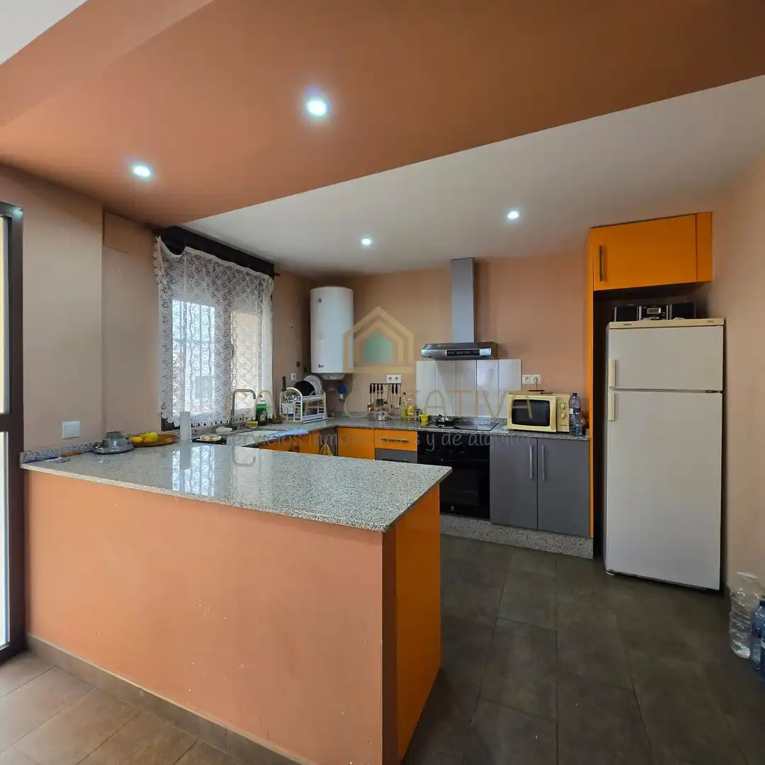 Cuina de Casa o xalet en venda en Mogente / Moixent amb Aire condicionat, Terrassa i Traster