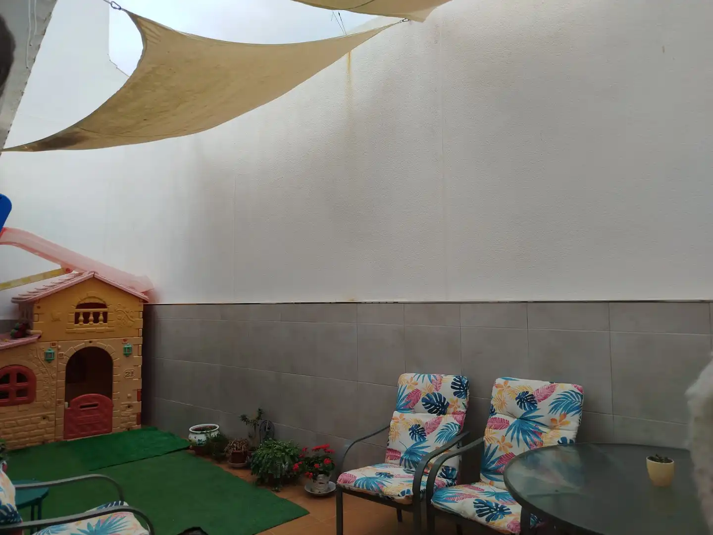 Terraza de Casa adosada en venta en Cartagena con Aire acondicionado, Calefacción y Jardín privado