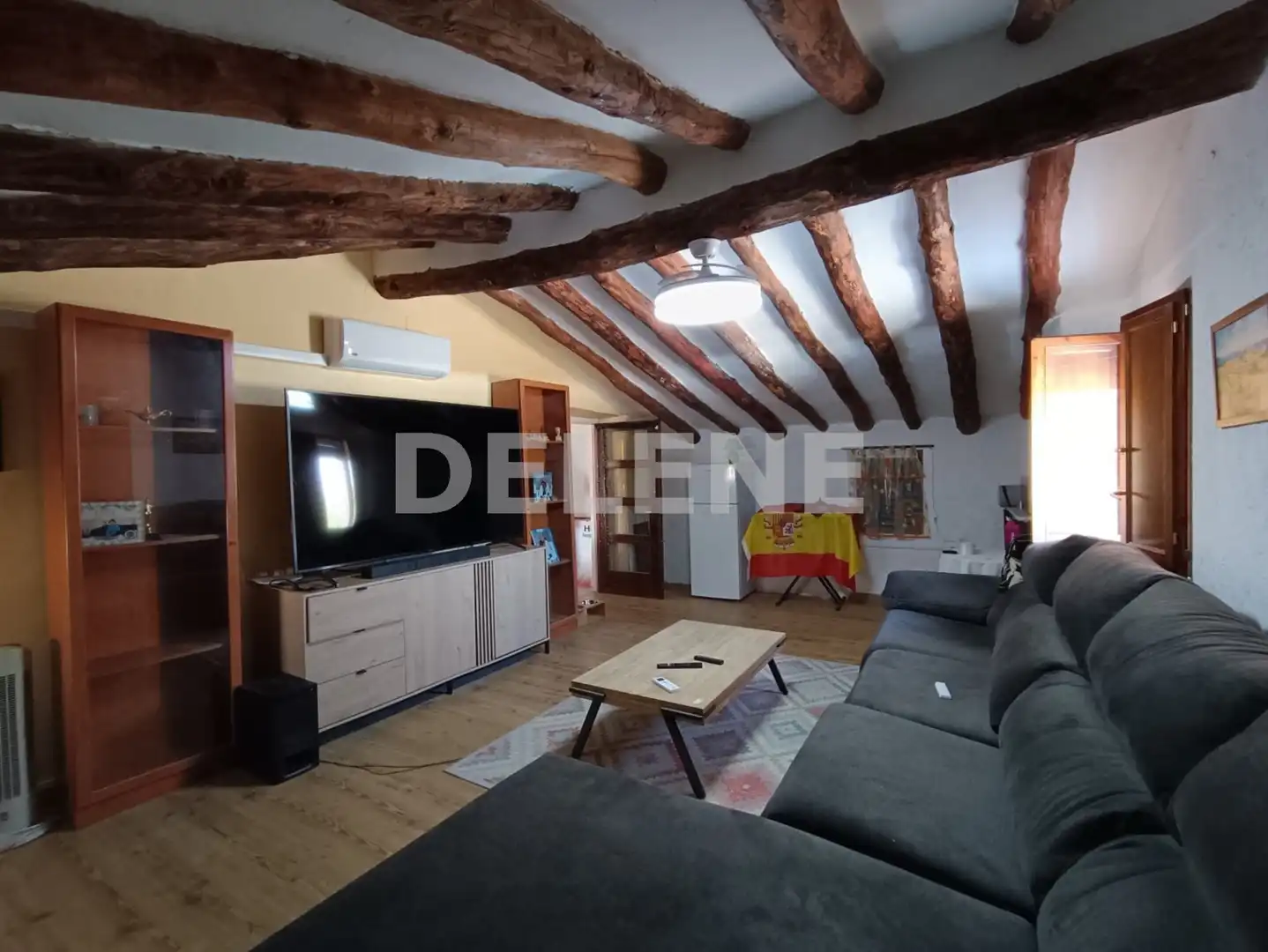 Sala d'estar de Casa adosada en venda en Hellín amb Jardí privat, Traster i Piscina