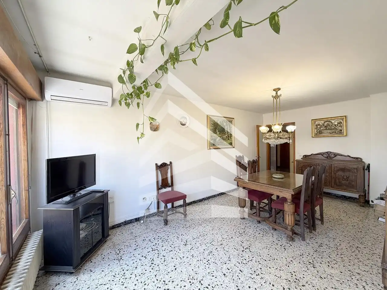 Sala de estar de Piso en venta en Solsona con Aire acondicionado, Trastero y Amueblado