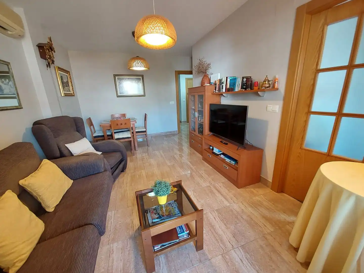 Sala d'estar de Apartament en venda en Centro