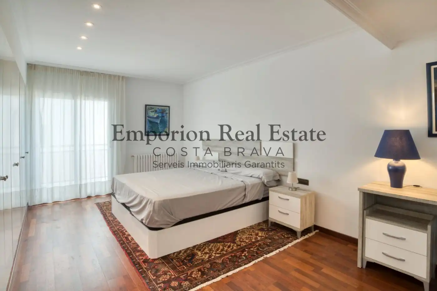 Bedroom of Flat for rent in Palamós  with Air Conditioner, Terrace and Furnished
