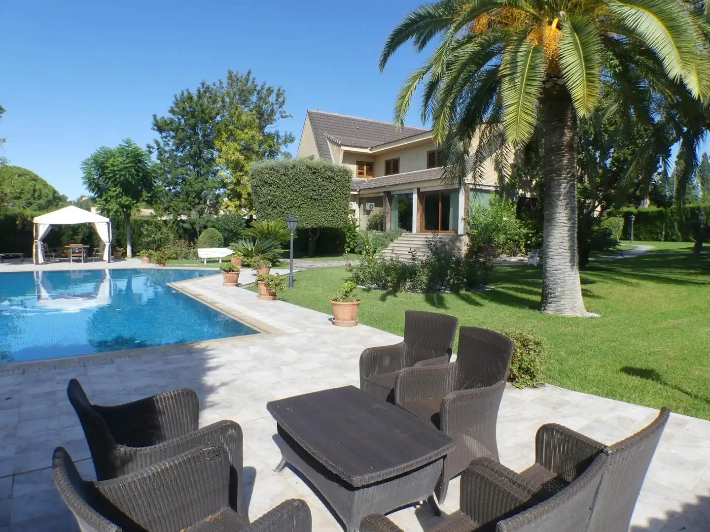 Jardí de Casa o xalet en venda en Godella amb Aire condicionat, Calefacció i Jardí privat