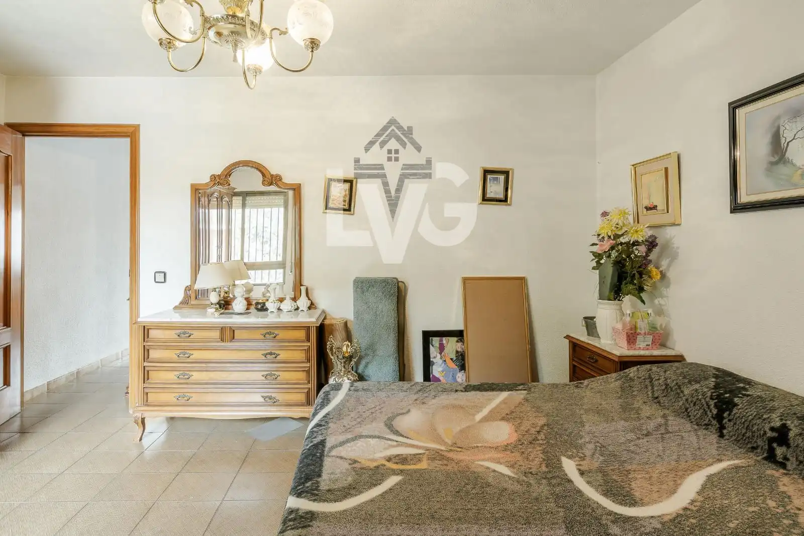 Schlafzimmer von Haus oder Chalet zum Verkauf in Fuente El Saz de Jarama mit Heizung, Möbliert und Ofen