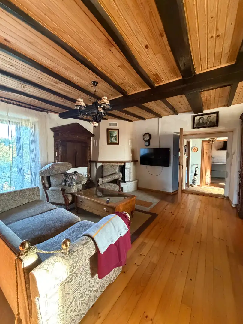 Living room of Houses for rent in Baños de Molgas  with Heating, Private garden and Terrace