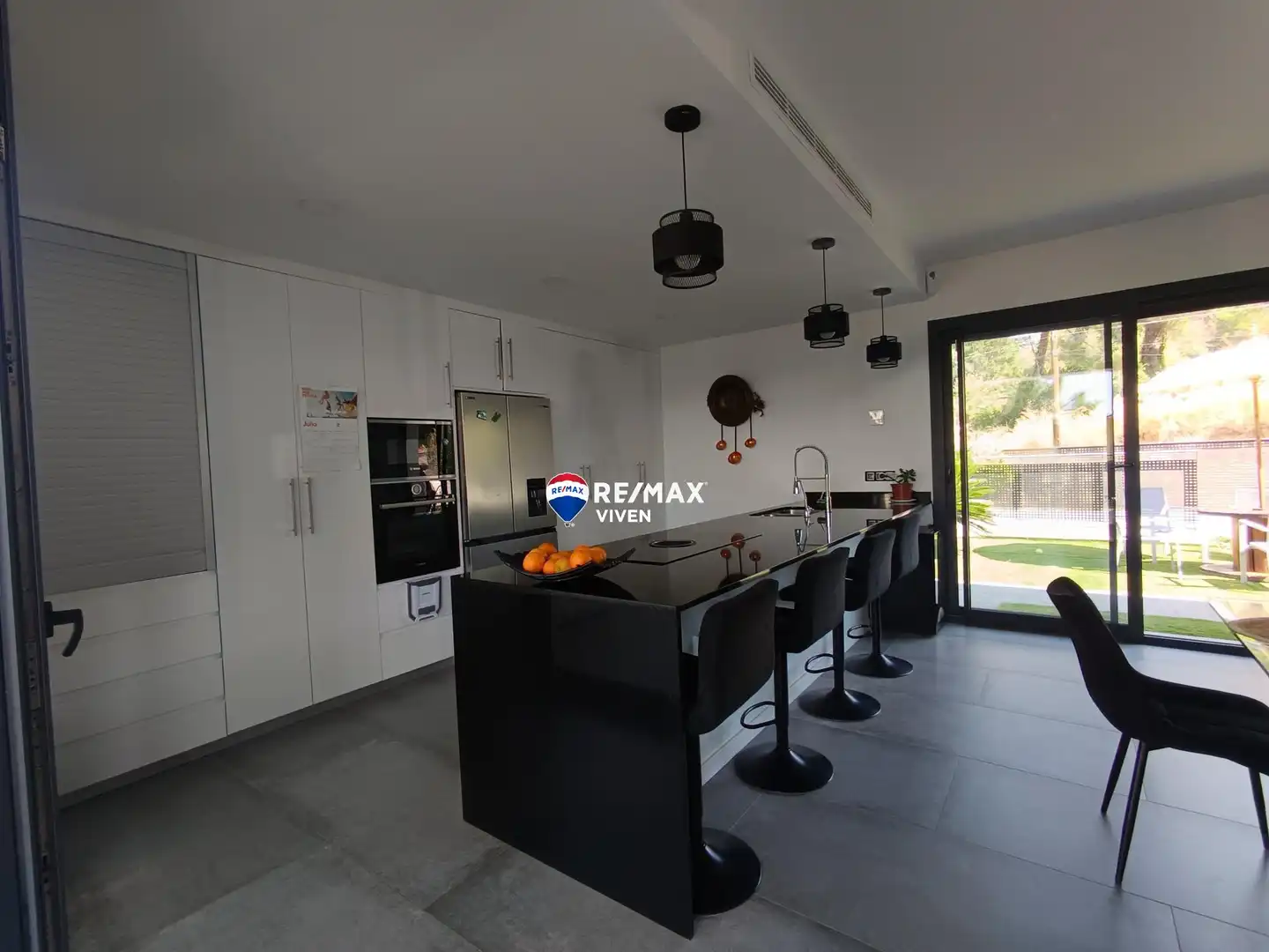 Cocina de Casa o chalet en venta en Caldes de Montbui con Calefacción, Jardín privado y Terraza