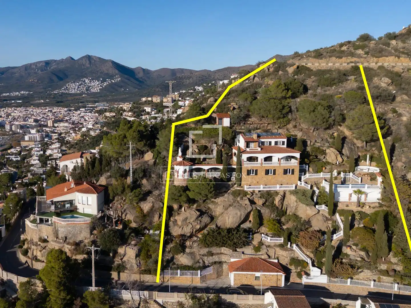 Vista exterior de Casa o chalet en venta en Roses con Calefacción, Jardín privado y Terraza
