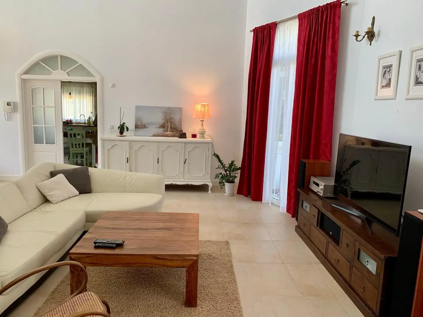 Sala de estar de Casa o chalet en venta en  Murcia Capital con Aire acondicionado, Terraza y Piscina