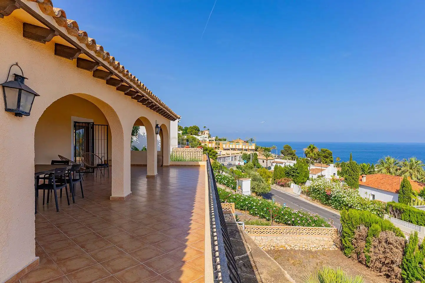 Terrace of Houses for sale in Calpe / Calp  with Private garden, Storage room and Swimming Pool