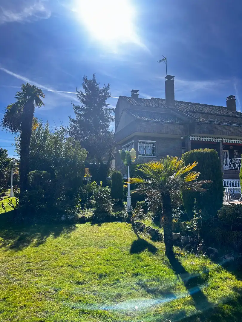 Jardín de Casa o chalet en venta en Las Rozas de Madrid con Aire acondicionado, Calefacción y Jardín privado