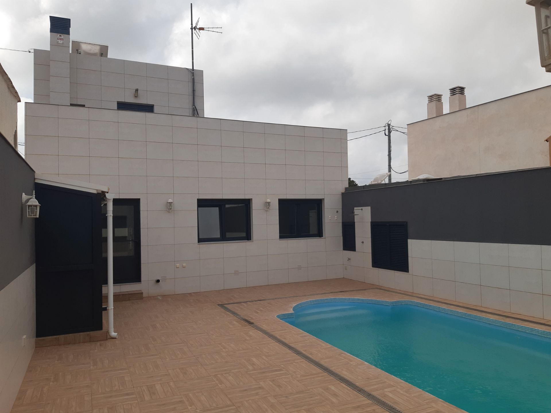 Swimming pool of House or chalet for sale in Cartagena  with Air Conditioner, Private garden and Terrace