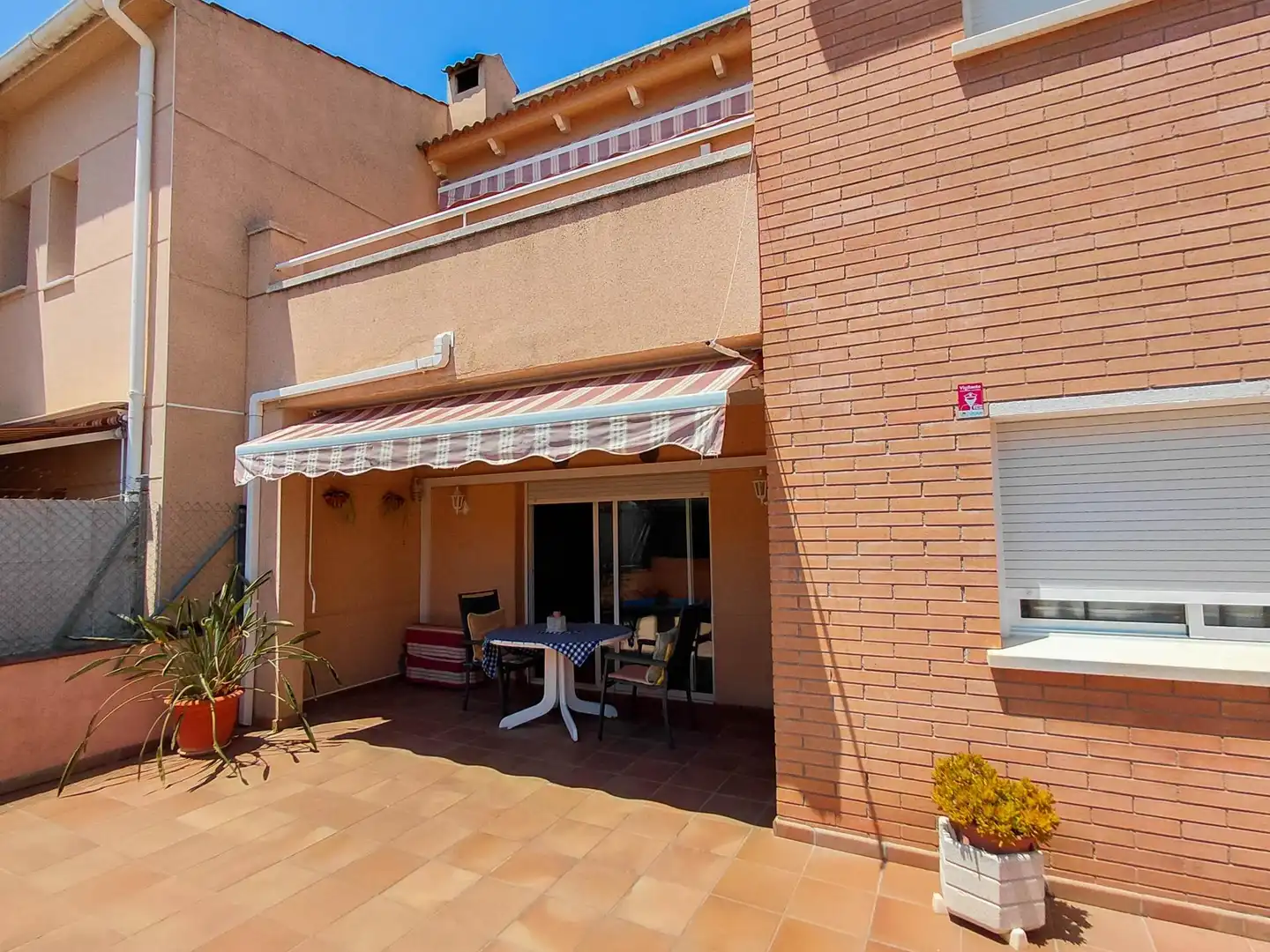 Terrassa de Casa adosada en venda en Cunit amb Aire condicionat, Calefacció i Terrassa