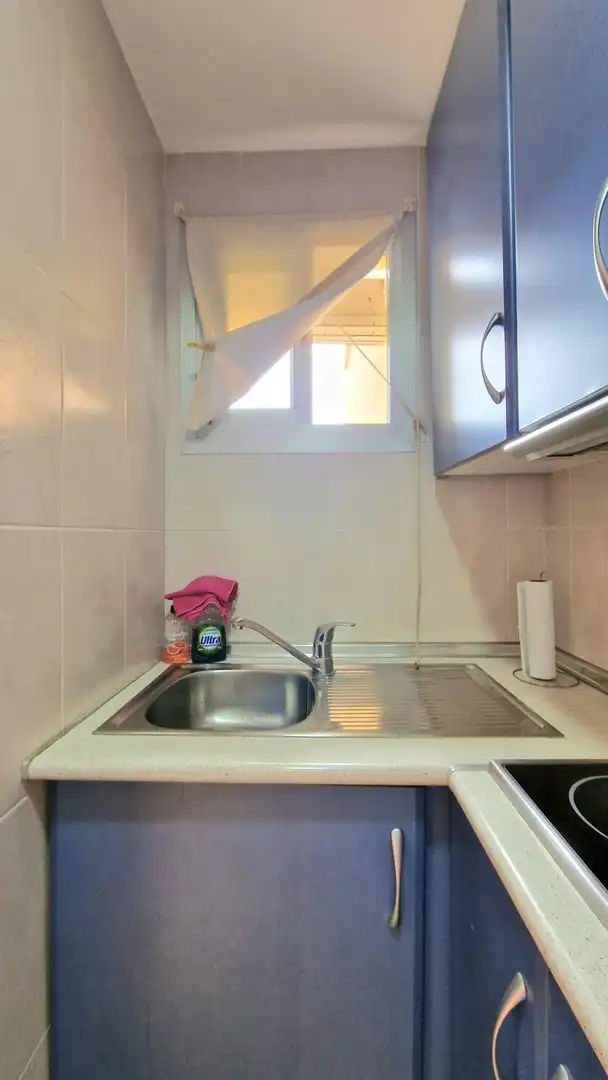 Cuina de Estudi en venda en Fuengirola amb Aire condicionat, Calefacció i Jardí privat