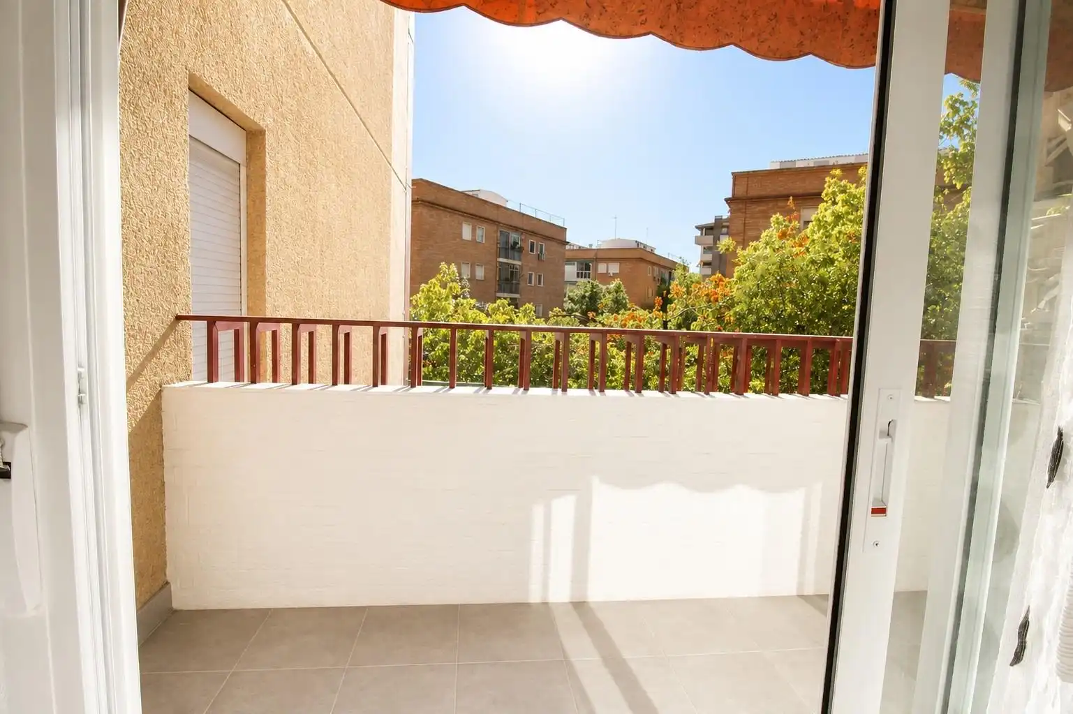 Terrassa de Pis de lloguer en Murcia amb Aire condicionat, Jardí privat i Terrassa