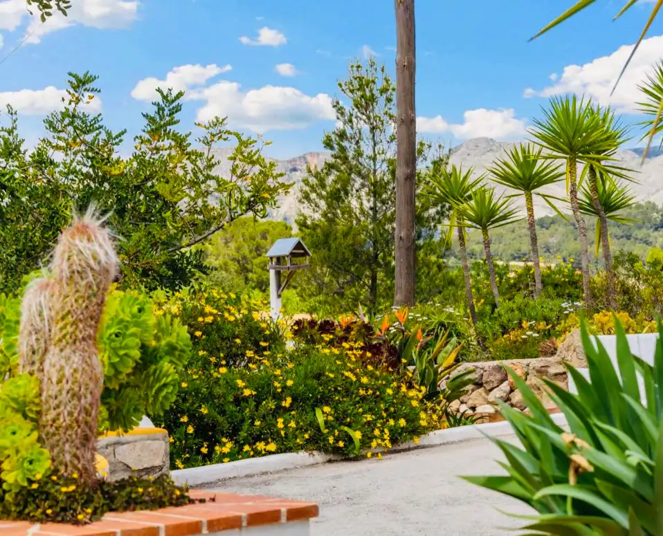 Garden of Houses for sale in Murla  with Air Conditioner, Heating and Private garden