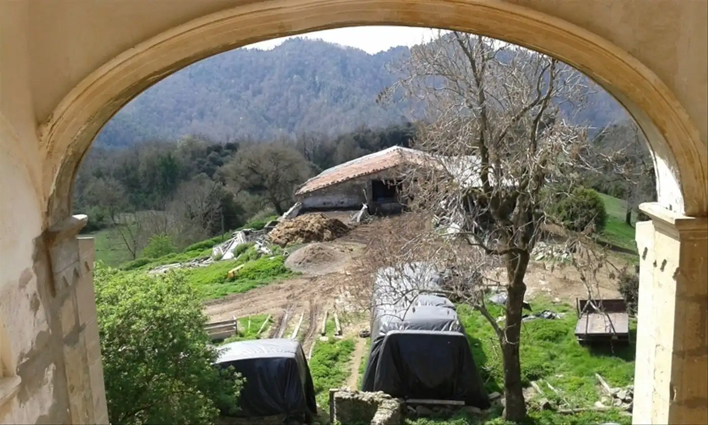 Jardín de Finca rústica en venta en Ripoll con Terraza