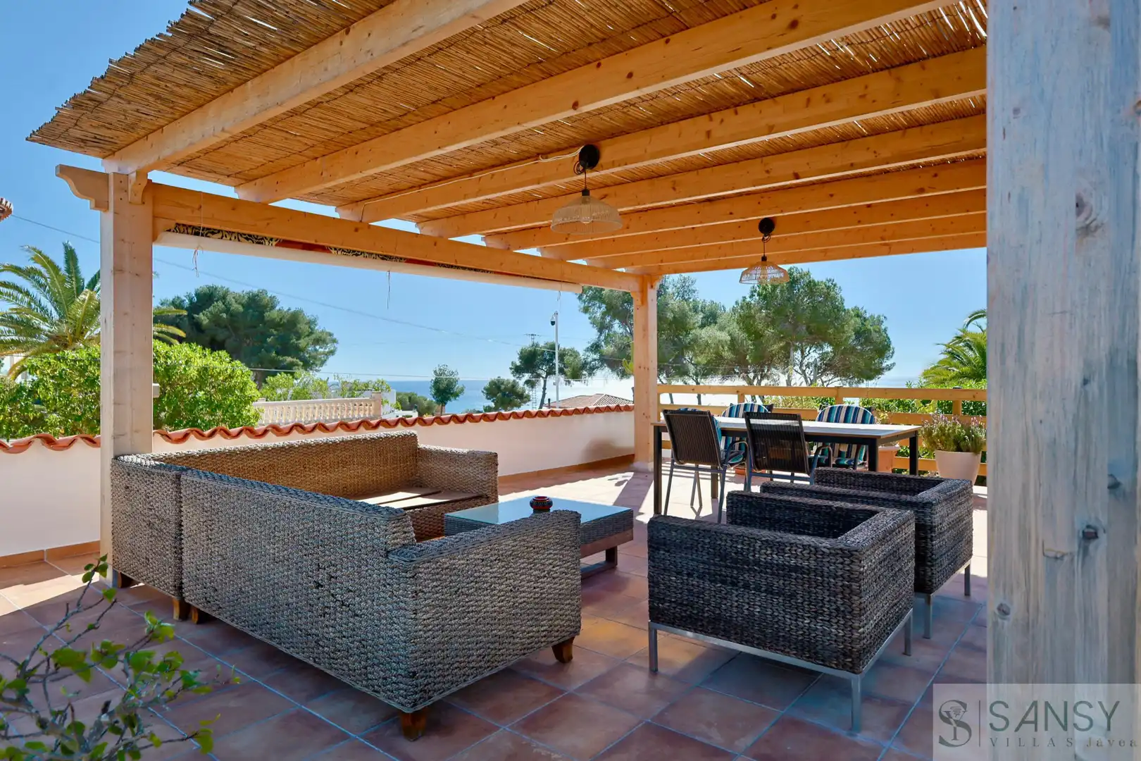 Terrassa de Casa o xalet en venda en Jávea / Xàbia amb Terrassa i Piscina