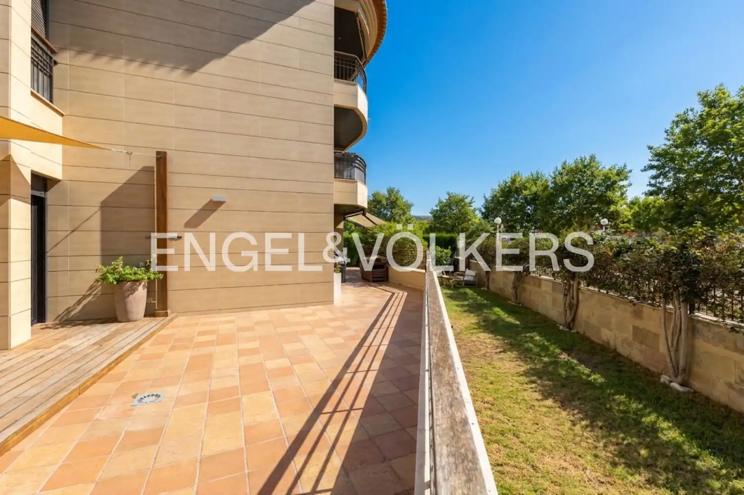 Terraza de Piso de alquiler en Jávea / Xàbia con Aire acondicionado, Calefacción y Jardín privado