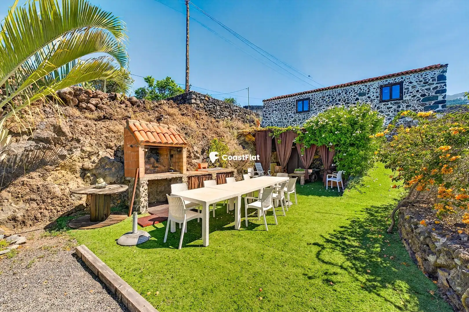 Terrassa de Casa o xalet en venda en Guía de Isora amb Jardí privat