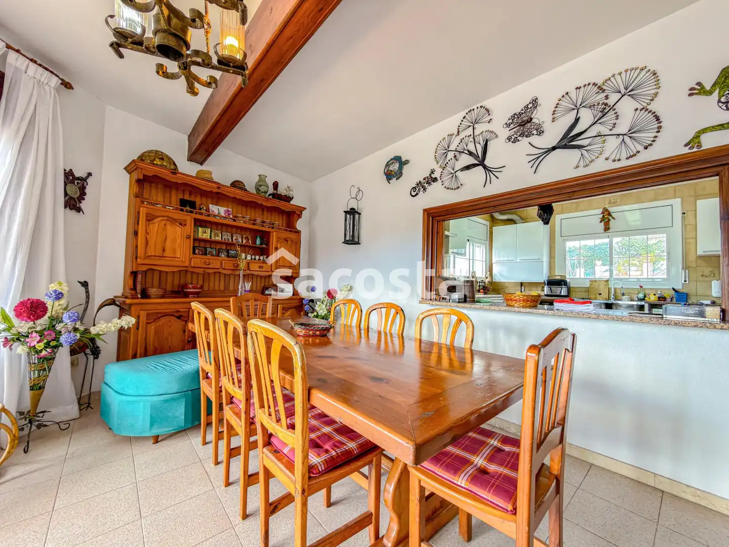Comedor de Casa o chalet en venta en Lloret de Mar con Calefacción, Jardín privado y Trastero