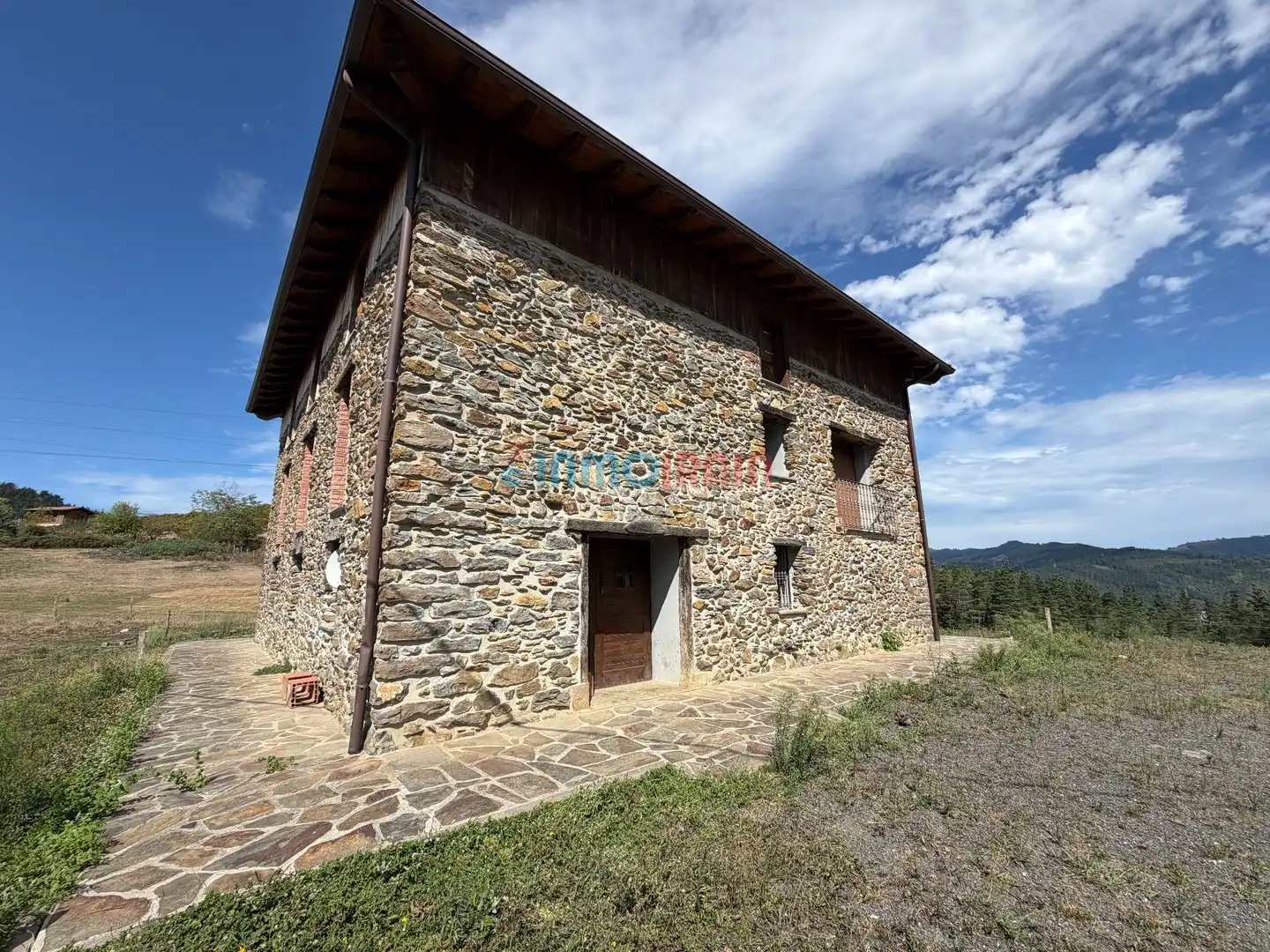 Exterior view of Houses for sale in Idiazabal  with Private garden