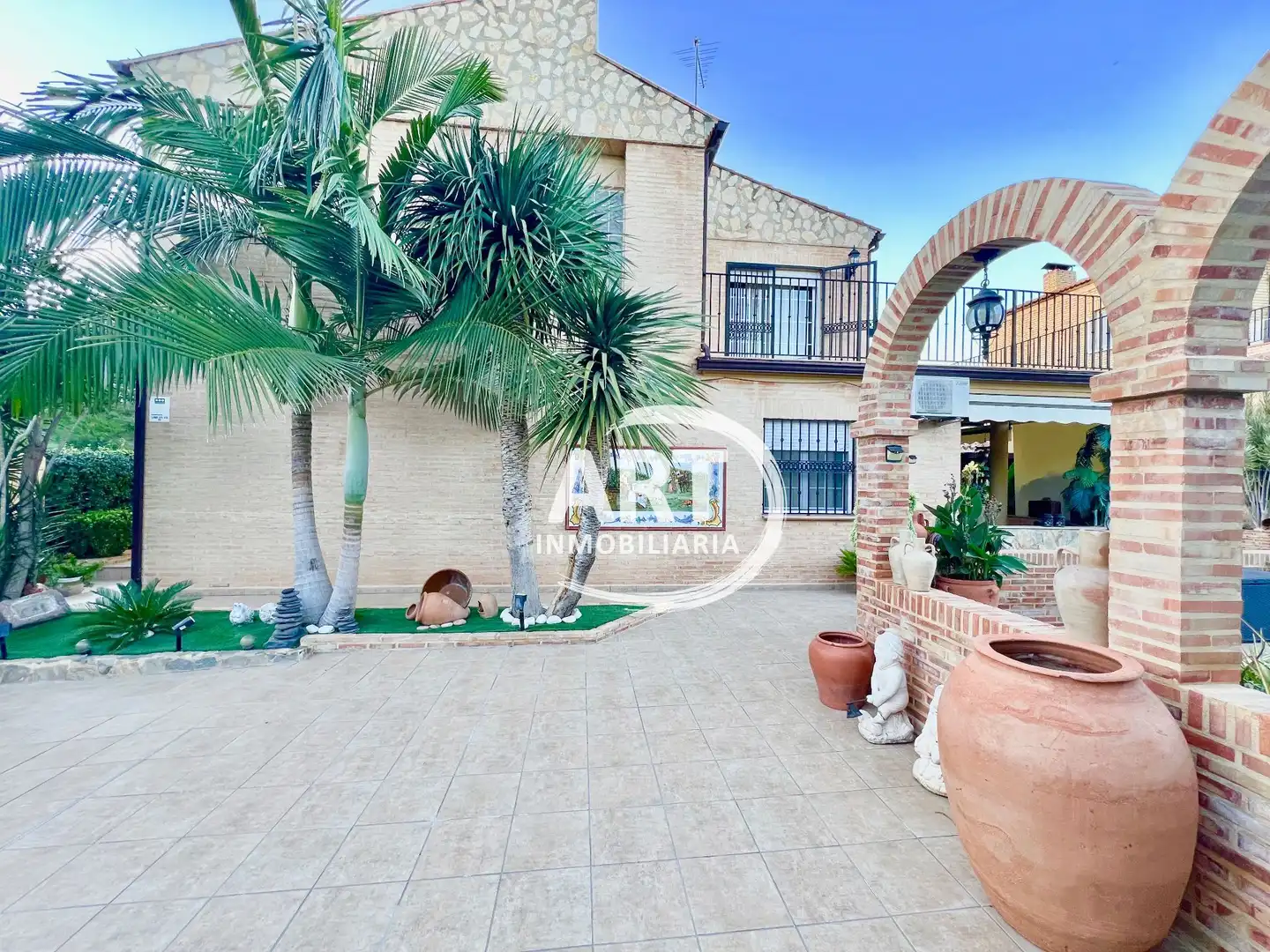 Jardí de Casa o xalet en venda en Picassent amb Aire condicionat, Jardí privat i Terrassa