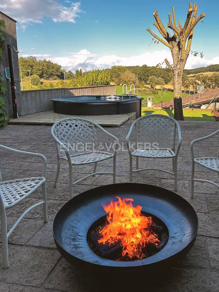 Terrassa de Finca rústica en venda en Collsuspina amb Calefacció, Jardí privat i Balcó