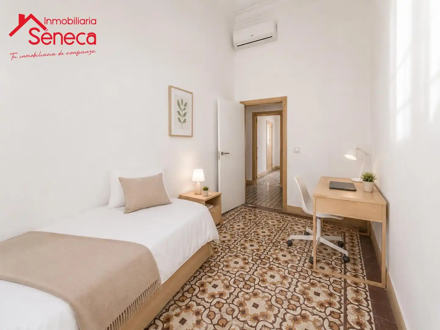 Schlafzimmer von Wohnung zur Miete in Córdoba mit Klimaanlage und Möbliert